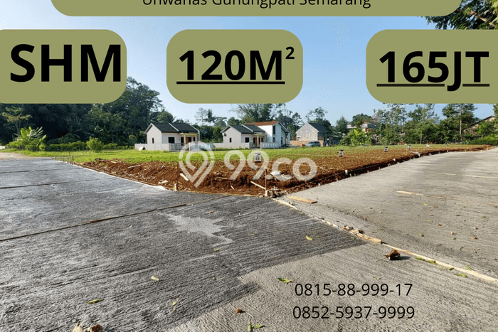 Tanah Kawasan Gunung Pati, Luas 120m², Area Potensial Tanah Kawasan Gunung Pati, Luas 120m², Area Potensial