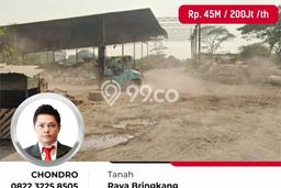 Lahan Strategis di Menganti Gresik Disewakan dengan Luas 22869m2 Lahan Strategis di Menganti Gresik Disewakan dengan Luas 22869m2