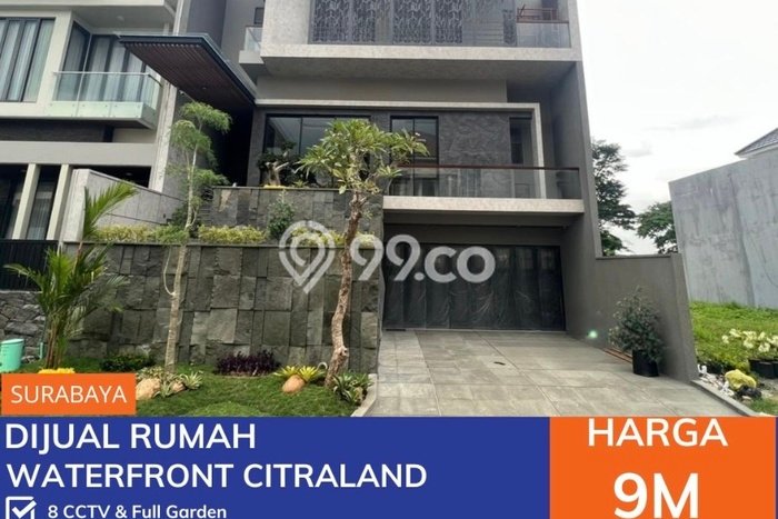 Jual Rumah Mewah Elegan Dengan View Eksklusif di Citraland, Surabaya Jual Rumah Mewah Elegan Dengan View Eksklusif di Citraland, Surabaya