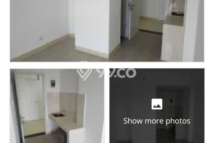 Hunian Apartemen 1 KT 1 KM Dijual di Serpong Tangerang Selatan, Luas 23m2 Hunian Apartemen 1 KT 1 KM Dijual di Serpong Tangerang Selatan, Luas 23m2
