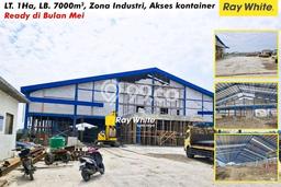 Gudang Kawasan Komersial Kawasan Grogol, Luas 7000m², For Rent, Ready Pakai Gudang Kawasan Komersial Kawasan Grogol, Luas 7000m², For Rent, Ready Pakai