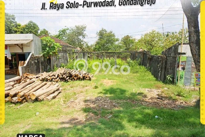 Tanah Strategis Dijual di Gondangrejo Karanganyar 342m2 Tanah Strategis Dijual di Gondangrejo Karanganyar 342m2