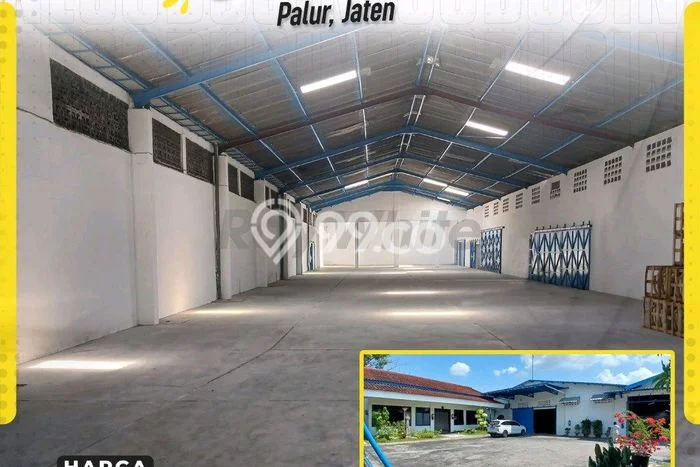 Gudang Kawasan Jaten, Luas 2700m², Kawasan Strategis, Siap Operasi Gudang Kawasan Jaten, Luas 2700m², Kawasan Strategis, Siap Operasi