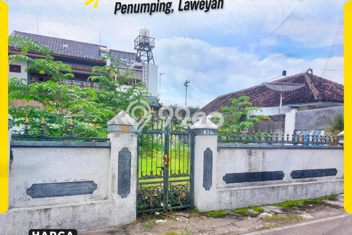 Tanah Dijual Area Strategis di penumping Surakarta 227m2 Tanah Dijual Area Strategis di penumping Surakarta 227m2