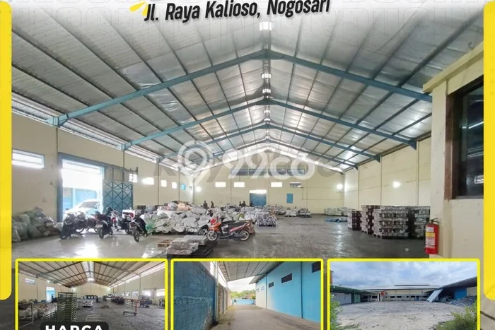 Gudang Premium Kawasan Nogosari, Luas 2800m2m², Area Komersial, Berkembang Gudang Premium Kawasan Nogosari, Luas 2800m2m², Area Komersial, Berkembang