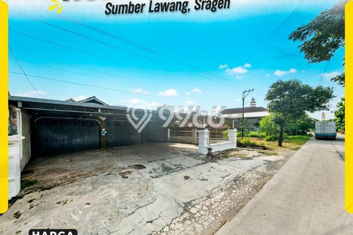 Untuk Dijual Komersial di Sumberlawang Sragen LT 600m2 / LB 600m2 Untuk Dijual Komersial di Sumberlawang Sragen LT 600m2 / LB 600m2