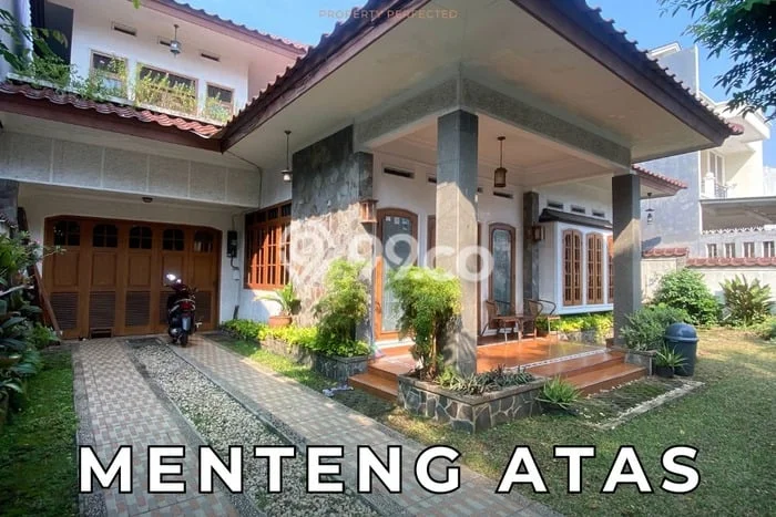 Rumah Mewah LB 450m2 Siap Huni Desain Elegan di Menteng Atas, Jakarta Pusat Rumah Mewah LB 450m2 Siap Huni Desain Elegan di Menteng Atas, Jakarta Pusat