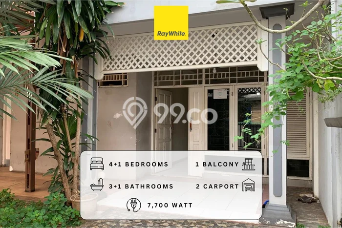 Rumah sewa siap pakai 4 KT di Pondok Jaya, Jakarta Selatan Rumah sewa siap pakai 4 KT di Pondok Jaya, Jakarta Selatan
