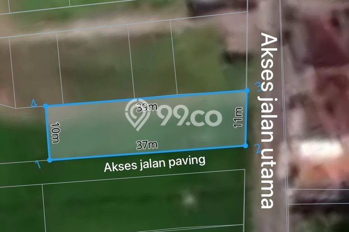Tanah Dijual di Badung Seluas 400m2 Strategis Tanah Dijual di Badung Seluas 400m2 Strategis