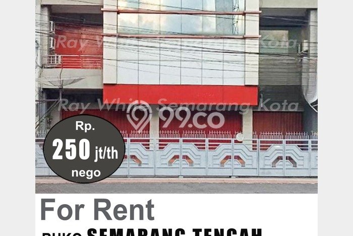 Unit Ruko disewakan di Semarang Tengah Semarang dengan LT 275m2 / LB 550m2 Unit Ruko disewakan di Semarang Tengah Semarang dengan LT 275m2 / LB 550m2