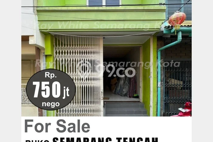 FOR SALE! Ruko di Semarang Tengah Semarang, LT 47m2, LB 94m2 FOR SALE! Ruko di Semarang Tengah Semarang, LT 47m2, LB 94m2