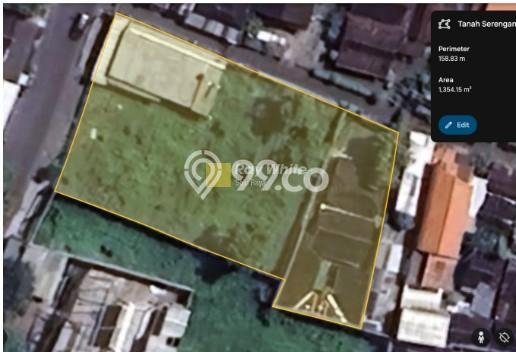 Dijual Tanah di Serengan Solo Luas 1345m2 - Dijual Tanah di Serengan Solo Luas 1345m2 -