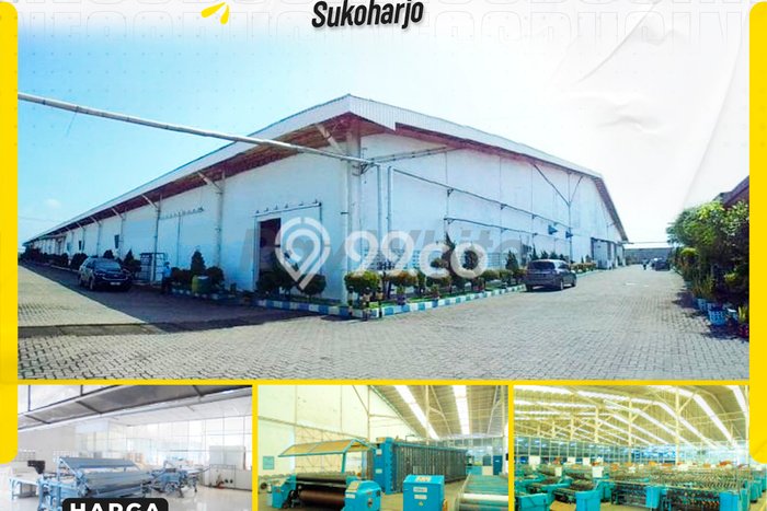 Pabrik Dijual di Sukoharjo Sukoharjo dengan LB 13842m2 Pabrik Dijual di Sukoharjo Sukoharjo dengan LB 13842m2