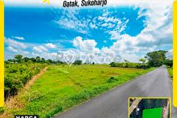 Lahan untuk Dijual di Gatak Sukoharjo Luas 10500m2 Lahan untuk Dijual di Gatak Sukoharjo Luas 10500m2