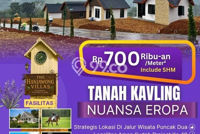 Dijual Tanah di Cibubur, Luas 100m², Area Strategis Dijual Tanah di Cibubur, Luas 100m², Area Strategis