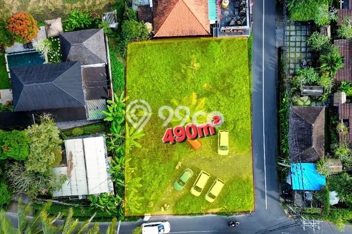 Lahan Sewa di Ubud Gianyar dengan Luas 490m2 Lahan Sewa di Ubud Gianyar dengan Luas 490m2