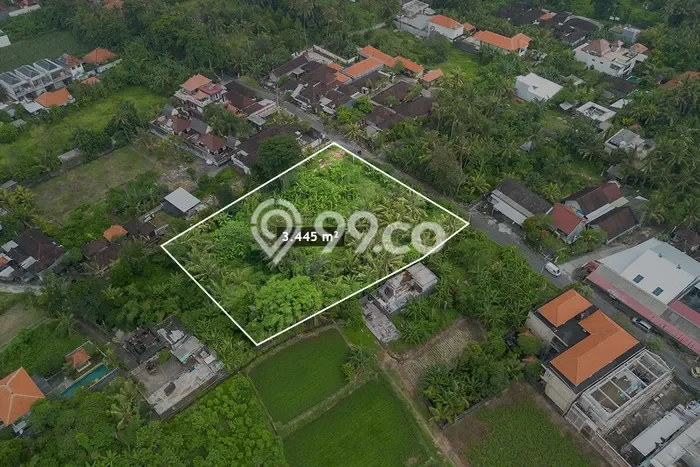 Untuk Disewa Tanah di Gianyar, Luas 3445m2 Area Berkembang Untuk Disewa Tanah di Gianyar, Luas 3445m2 Area Berkembang
