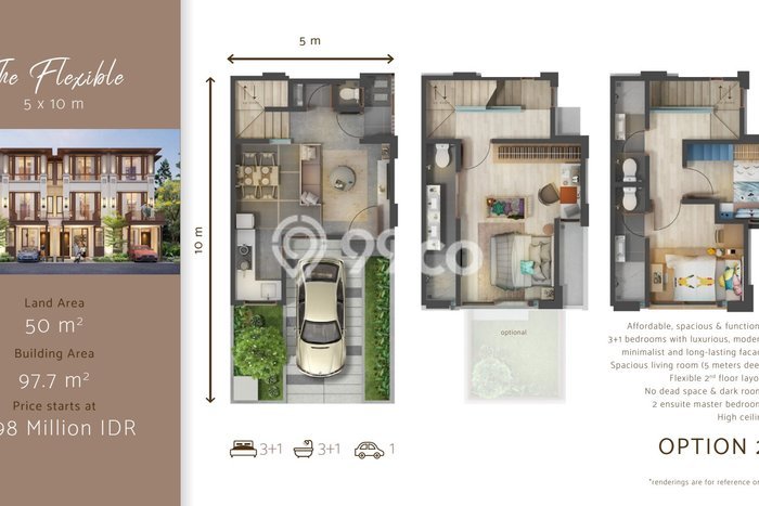 Vila Nyaman Kawasan Sindang Jaya, Area 55m2m², Dekat ke beragam fasilitas Vila Nyaman Kawasan Sindang Jaya, Area 55m2m², Dekat ke beragam fasilitas