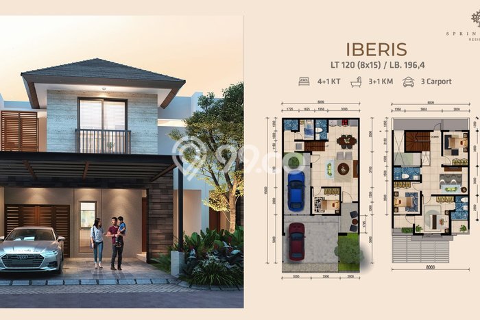 Rumah Modern Cantik 3 Kamar Siap Huni di Rungkut Rumah Modern Cantik 3 Kamar Siap Huni di Rungkut