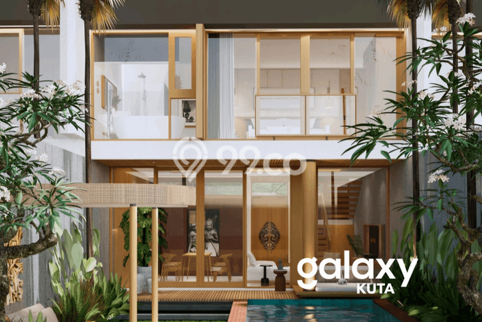 Vila di Tampaksiring, Dimensi 133m², Akses ke transportasi umum Vila di Tampaksiring, Dimensi 133m², Akses ke transportasi umum