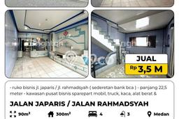 Ruko For Sale di Kawasan Medan Area, Medan Harga Kompetitif Ruko For Sale di Kawasan Medan Area, Medan Harga Kompetitif
