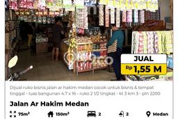 Lokasi Strategis! Dijual Ruko Bisnis di Medan Denai, Medan Kondisi Baik Lokasi Strategis! Dijual Ruko Bisnis di Medan Denai, Medan Kondisi Baik