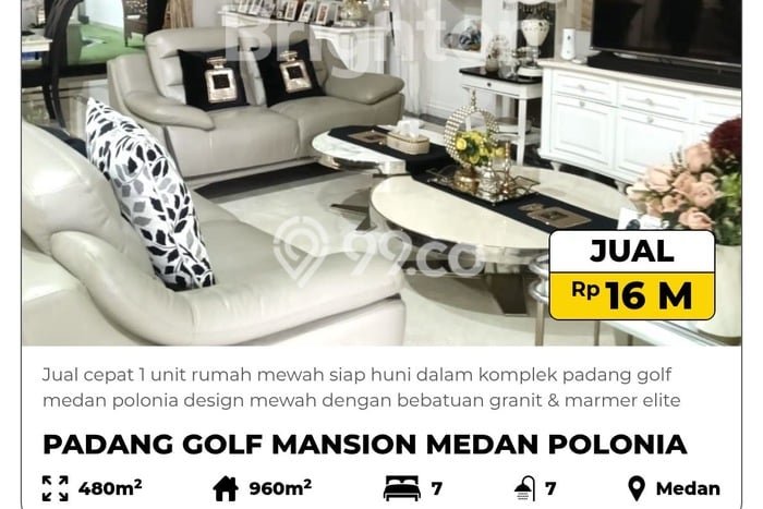 Best Deal Hunian Premium Ideal dan Luas di Medan Polonia, Medan Best Deal Hunian Premium Ideal dan Luas di Medan Polonia, Medan