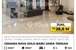 Hunian Mewah Dijual LT 846m2 di Grogol, Solo Hunian Mewah Dijual LT 846m2 di Grogol, Solo