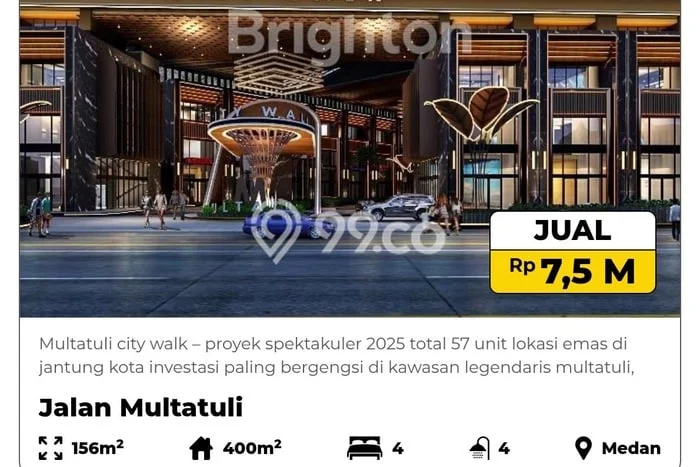 Ruko Paling Dicari LB 360m2 Dijual di Medan Maimun Ruko Paling Dicari LB 360m2 Dijual di Medan Maimun