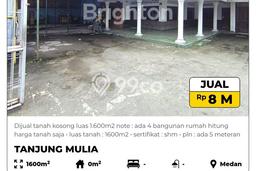 Tanah Dijual Lokasi Medan Deli, Medan dengan Luas Tanah 1600m2 dan Status SHM Tanah Dijual Lokasi Medan Deli, Medan dengan Luas Tanah 1600m2 dan Status SHM