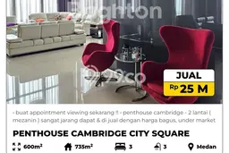 Unit Apartemen Luxury Dijual di Medan Petisah dengan 3 Kamar Tidur Unit Apartemen Luxury Dijual di Medan Petisah dengan 3 Kamar Tidur