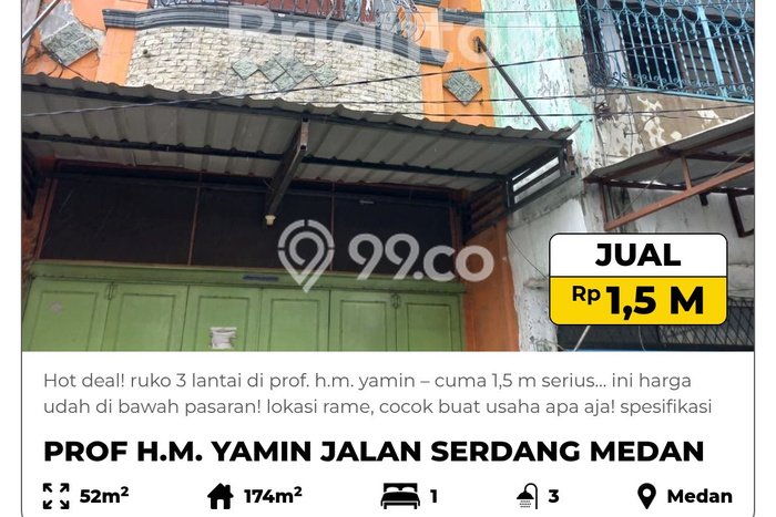 Jual Rumah Minimalis Bagus Punya 1 KT di Medan Timur Medan SHM Jual Rumah Minimalis Bagus Punya 1 KT di Medan Timur Medan SHM
