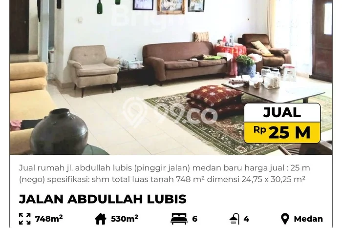 Best Deal Hunian Mewah Ideal dan Luas di Medan Baru, Medan Best Deal Hunian Mewah Ideal dan Luas di Medan Baru, Medan