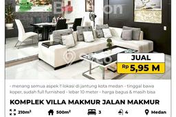 For Sale Rumah Elit Exclusive di Medan Barat, Medan For Sale Rumah Elit Exclusive di Medan Barat, Medan