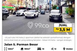 Ruko Dijual di Medan Petisah Medan dengan LB 180m2 Ruko Dijual di Medan Petisah Medan dengan LB 180m2