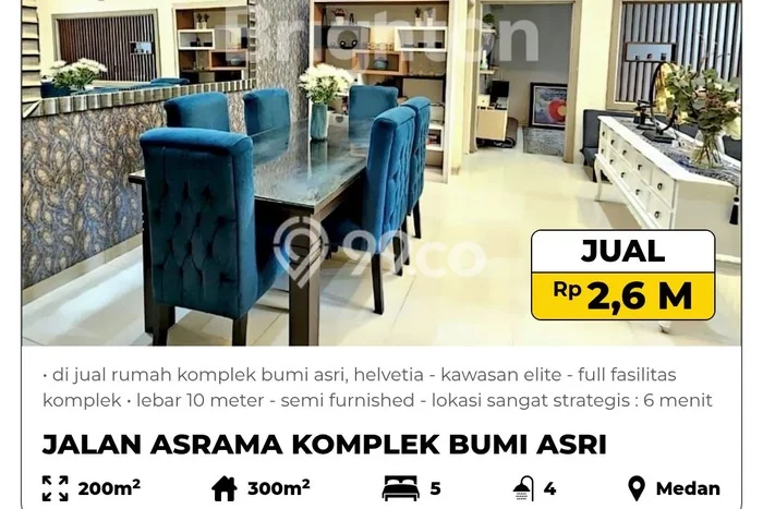 Hot Offer Hunian Mewah Ideal dan Luas di Medan Helvetia, Medan Hot Offer Hunian Mewah Ideal dan Luas di Medan Helvetia, Medan