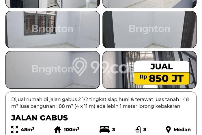 Hunian Cantik Minimalis Lb 100m2 di Medan Timur, Medan Hunian Cantik Minimalis Lb 100m2 di Medan Timur, Medan