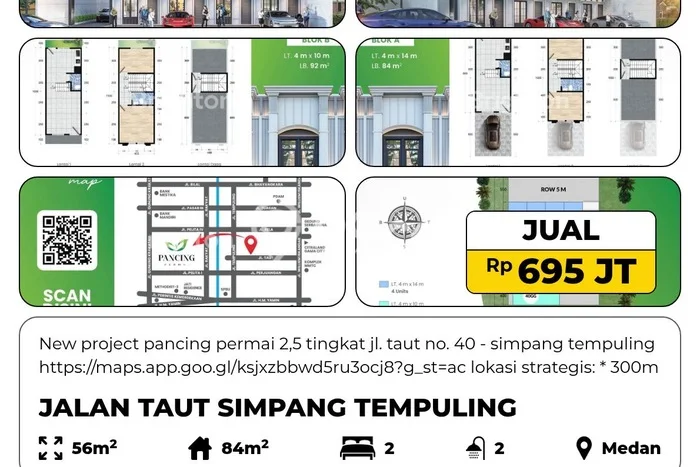 Rumah Modern Minimalis 2 KT Siap Huni di Medan Tembung Rumah Modern Minimalis 2 KT Siap Huni di Medan Tembung