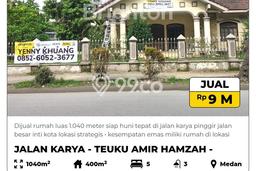 Siap Huni Rumah Mewah 5 Kamar di Medan Barat Dekat ke Mana Pun Siap Huni Rumah Mewah 5 Kamar di Medan Barat Dekat ke Mana Pun