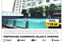 Apartemen High-End Dijual di Medan Petisah Luas 685m2 Apartemen High-End Dijual di Medan Petisah Luas 685m2