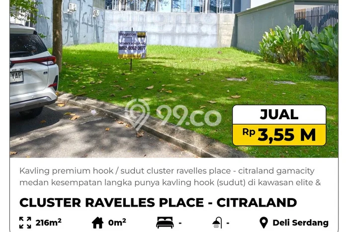 Tanah Dijual Lokasi Percut Sei Tuan, Deli Serdang Luas 216m2 Legalitas Aman Tanah Dijual Lokasi Percut Sei Tuan, Deli Serdang Luas 216m2 Legalitas Aman