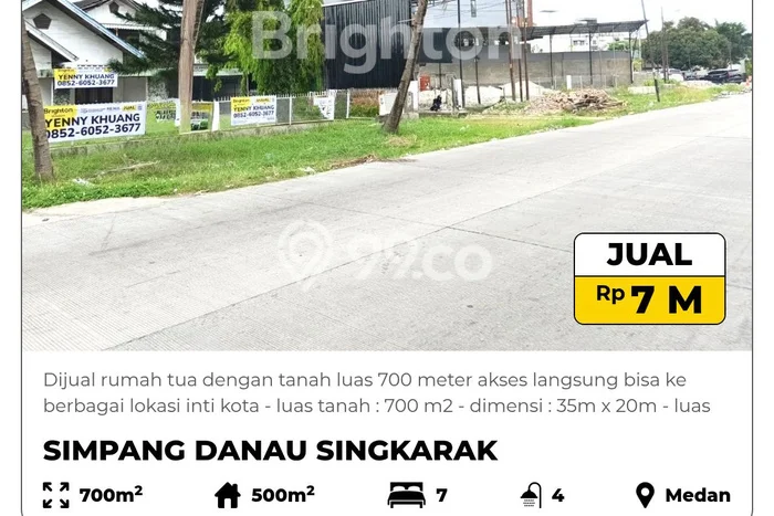 Rumah Mewah Siap Huni LT 700m2 di Medan Barat, Medan Rumah Mewah Siap Huni LT 700m2 di Medan Barat, Medan