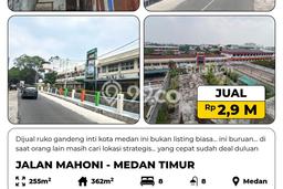 Ruko Dijual di Medan Timur Medan dengan Luas Bangunan 351m2 Ruko Dijual di Medan Timur Medan dengan Luas Bangunan 351m2