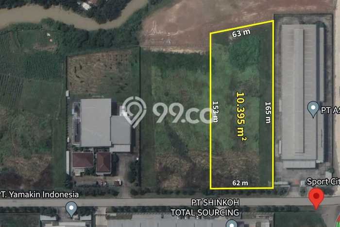 Lahan Dijual Lokasi Strategis di Bekasi dengan Luas 10395m2 Lahan Dijual Lokasi Strategis di Bekasi dengan Luas 10395m2
