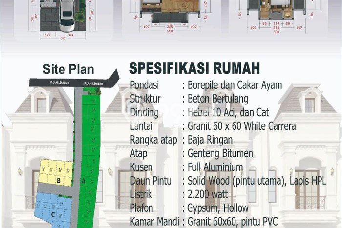 Rumah Minimalis 3 Kamar LT 61m2 di Kelapa Dua Rumah Minimalis 3 Kamar LT 61m2 di Kelapa Dua