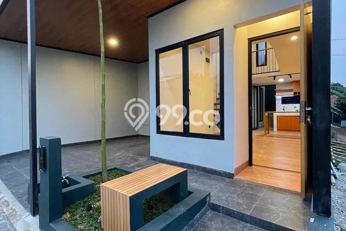 Rumah Modern 2 Kamar LT 60m2 di Bojong Sari Rumah Modern 2 Kamar LT 60m2 di Bojong Sari