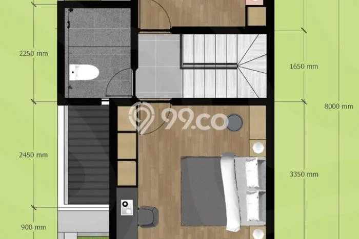 Rumah Strategis Minimalis Lb 50m2 di Limo, Depok Rumah Strategis Minimalis Lb 50m2 di Limo, Depok