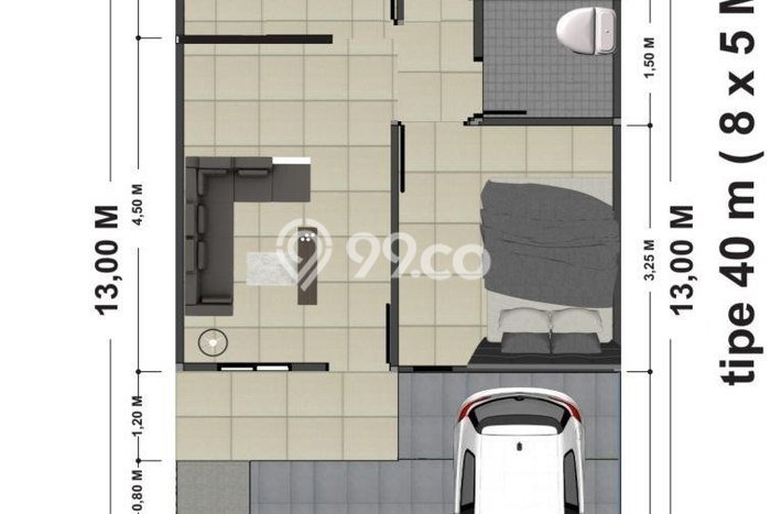 Rumah Luas Asri 2 KT Siap Huni di Pasir Putih Depok Rumah Luas Asri 2 KT Siap Huni di Pasir Putih Depok