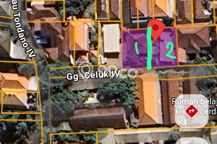 Untuk Dijual Tanah 190m2 di Sanur, Denpasar Untuk Dijual Tanah 190m2 di Sanur, Denpasar