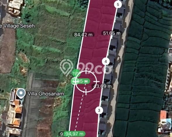 Lahan untuk Disewa di Badung Luas 4400m2 Lahan untuk Disewa di Badung Luas 4400m2